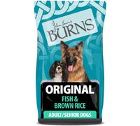Burns Pet Nutrition Hypoallergenic Complete Dry Dog Food Adult and Senior Dog Original Fish and Brown Rice 2 kg