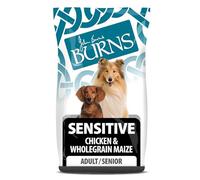 Burns Adult & Senior Sensitive Chicken & Wholegrain Maize 2kg