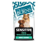 Burns Pet Nutrition Hypoallergenic Complete Dry Dog Food Adult and Senior Dog Sensitive with Fish 2 kg