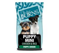 Burns Pet Nutrition Hypoallergenic Complete Dry Dog Food Puppy Mini Chicken and Rice 2 kg