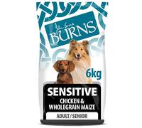 Burns Sensitive Chicken and Wholegrain Maize Adult and Senior Dog Food - 6kg