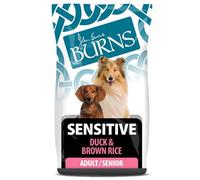 Burns Pet Sensitive Complete Dry Adult and Senior Dog Food Duck and Brown Rice, 7.5 kg