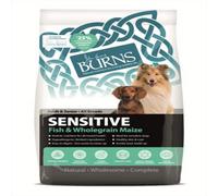 Burns Pet Nutrition Hypoallergenic Complete Dry Dog Food Adult and Senior Dog Sensitive with Fish 6 kg