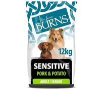 Burns Sensitive Pork and Potato Hypoallergenic Adult Dog Food 12kg x 2 24kg