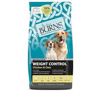 Burns Weight Control Adult Dog Food Chicken & Oats 2 x 12kg