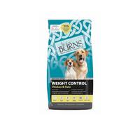 Burns Pet Nutrition Hypoallergenic Complete Dry Dog Food Adult and Senior Dog Weight Control Chicken and Oats 12 kg