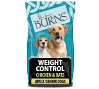 Burns Weight Control Chicken & Oats Dry Dog Food 2kg Adult Senior Low Fat Diet