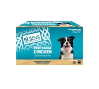 Burns Free Range Chicken with Organic Brown Rice Adult and Senior Dog Food - 16 x 395g