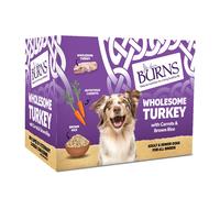 Burns Wholesome Turkey with Carrots & Brown Rice 12 x 150g - 12 x 150g
