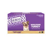 Burns Wholesome Turkey with Carrots & Brown Rice 8 x 395g - Size: 8 x 395g