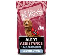 Burns Working Alert Assistance Lamb and Brown Rice Dry Dog Food - 2kg