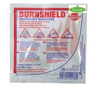 Burnshield Burn Gel Dressing 10cm x 10cm First Aid Emergency Burncare, Pack of 25