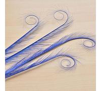 Burnt Curled Eyelash Effect Feather Double Pheasant Tails Motif Feather Mount for Millinery Hats Craft Florists Art