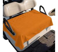 Burnt Orange Golf Cart Towel Blanket Towel Blanket | Golf Cart Seat Cover Summer Breathable Golf Cart Seat Blanket for Sports Men