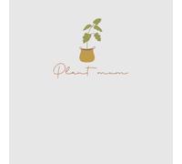 Burnt Orange Plant Mum Women's T-Shirt - Grey - 4XL - Grey