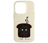 Burnt Toast smoke crumbs ashes bread burned toasted Case for iPhone 14 Pro