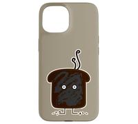 Burnt Toast smoke crumbs ashes bread burned toasted Case for iPhone 15