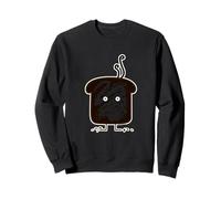 Burnt Toast smoke crumbs ashes bread burned toasted Sweatshirt