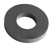 Burnur Applied Ceramic Ferrite Ring Magnets OD3.54" x ID2.36" x 0.5" Thick Grade 12 Heavy Duty Magnet - for Crafts, Science and Hobbies - 1 Pieces