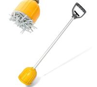 Burnur Magnetic Pickup Tool - Heavy Duty Nail Magnet Sweeper with Quick Release, Handheld Magnetic Nail Sweeper for Screws/Nuts/Tacks/Metal Scraps, Bulk Parts Lifter & Workshop Cleanup Tool