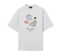 Burocs Oversize Still Life T-shirt Grey