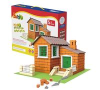 Buroku - Brick House Building Set | 304 Pieces of Safe ABS Plastic for Children | Enhances Early Skills and Intelligence Development | Recyclable Material, Plastic.