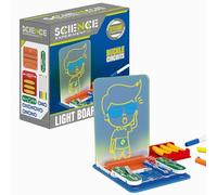 Buroku - Light Board Kit | Transparent Illuminated Board | Draw with Light and Build Your Electric Circuit | Creative and Educational STEM Game for Children | Art and Science at Home