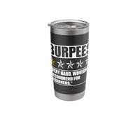 Burpee Review 1 Star Design for Aerobic Workout Stainless Steel Insulated Tumbler