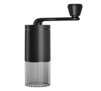 Burr Coffee Grinder Manual Adjustable Settings Clear Portable Mill
