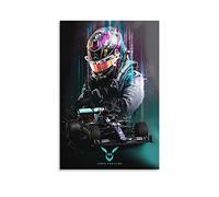 BURR Lewis Hamilton Posters Wall Art For Living Room Bedroom Office Home Decor Office Wall Art Home Gym Posters Canvas Painting 08x12inch(20x30cm)