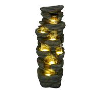 Burren Rock Falls Solar Water Features - Solar Kit - No - No Care Kit