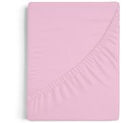 Burrito Blanco A8 Fitted Sheet | 100% Cotton Flat Sheet | Fitted Sheets 160 x 190/200 cm | Pink