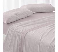 Burrito Blanco | Bed Sheet Set | Bed 105 cm 100% Cotton | Design 625 | Nude Color (105 x 190/200 cm)