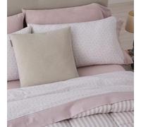 Burrito Blanco | Cotton Flannel Sheets | Bed 105 cm Design 576 | Nude Color (105x190/200 cm.)