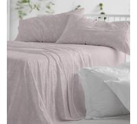 Burrito Blanco | Flannel Sheet Set 100% Cotton Bed 105 Nude