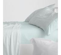 Burrito Blanco Sheet Set, 50% Cotton-50% Polyester, Aqua, Ancho de 150