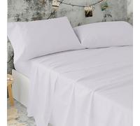BURRITO BLANCO T1201 Hospitality Bedding Set Cotton 50% Polyester Grey Bed 90cm