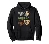 Burrito Lover Burrito Loyalist Wrap Over Taco Fan Pullover Hoodie