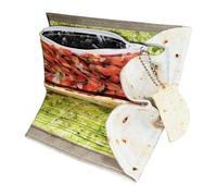 Burrito Purse Stylish Multifunctional Funny Secure Wrap