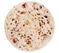 Burrito Tortilla Blanket | Novelty Food Throw Blanket For Adults Kids | Round Novelty Blanket Giant Human Burrito | Flannel Plush Blanket Double Sided Tortilla Blanket For Bed Couch Travel Picnic