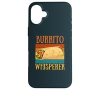 Burrito Whisperer Funny Retro Vintage Mexican Food Lover Case for iPhone 16 Plus