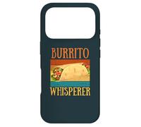 Burrito Whisperer Funny Retro Vintage Mexican Food Lover Case for iPhone 17 Pro