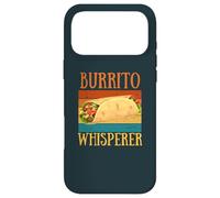 Burrito Whisperer Funny Retro Vintage Mexican Food Lover Case for iPhone 17 Pro Max