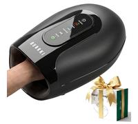 Burrki Hand Massager for Arthritis and Carpal Tunnel Relief, Cordless Hand Massager with Heat & Targeted Palm Kneading Rollers Massage, Mothers Day Birthday Gifts for Mom Dad Women Men