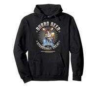 Burro Beer Kick Ass IPA Funny Craft Beer Pullover Hoodie