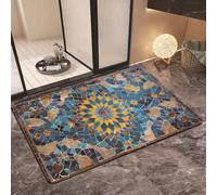 Burst,50*80,Boho Front Door Mat Outside Entrance, Bath Mat for Bathroom Boho Bathroom Rugs Non Silp Water Absorbent Bath Rug Soft Washable Floor Rug for Tub Showers Laundry Room Bath Decor