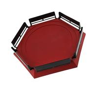 Burst Battle Top Arena, Safe Edge, Removable Design, DIY Assembly, Portable Burst Battling Tops Game Toy for Battling Tops Game (Red)