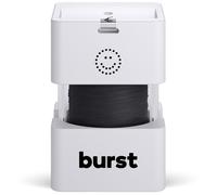 Burst Big Dental Floss Dispenser (273 Yards, XL Spool) | Mint Eucalyptus | Stain Absorbing & Woven Expanding Dental Floss with Xylitol Coating to Fight Cavities | Vegan | Paraben Free Tooth Floss