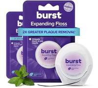 Burst Expanding Dental Floss (Mint Eucalyptus/80 Yards) | Stain Absorbing