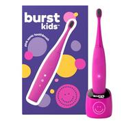 Burst Kids & Toddlers Electric Toothbrush (Pink) | Soft Bristles | Two Minute Timer | Rechargeable Battery | Easy-Grip Silicone Handle | 2 Modes for Healthy Smiles | Ages 3+